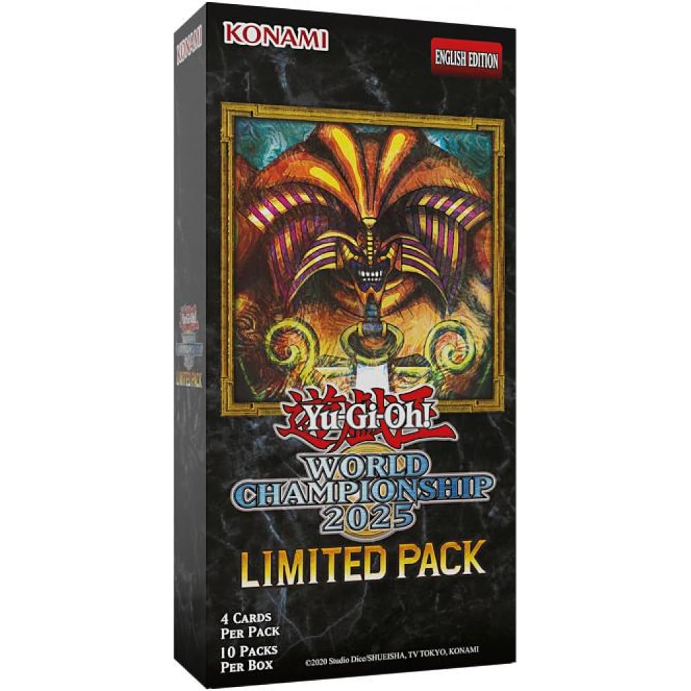 4箱セット　遊戯王　WORLD championship 2025 未開封 Amazon.co.jp: 予約 遊戯王 LIMITED PACK WORLD CHAMPIONSHIP 2025 BOX